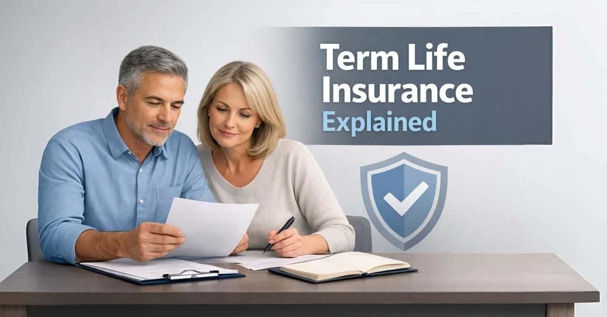 Life insurance agent explaining term life insurance policy options to a young family β 2026 complete coverage guide