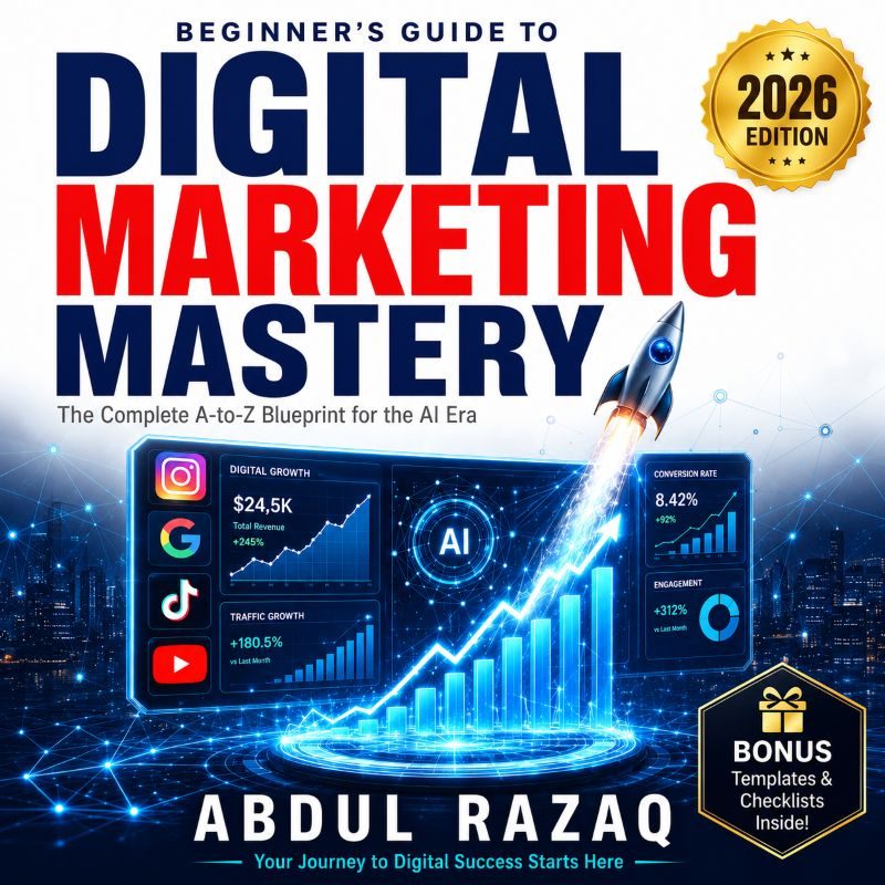 Beginner's Guide to Digital Marketing Mastery 2026 β Best eBook for Beginners in the AI Era